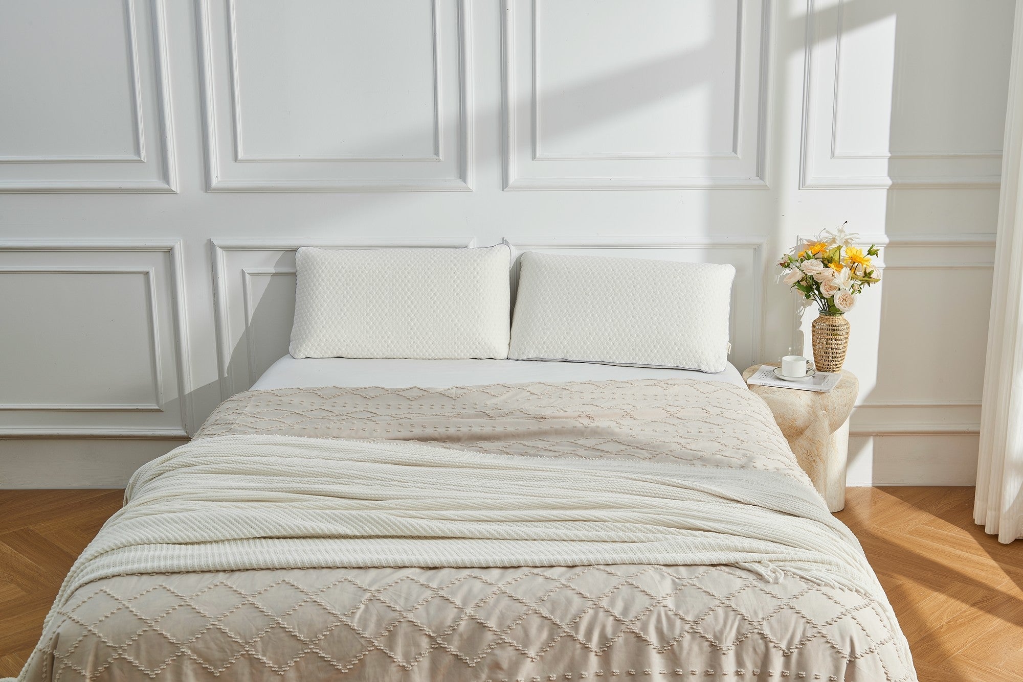WILNARA 100% Natural Talalay Latex Pillow