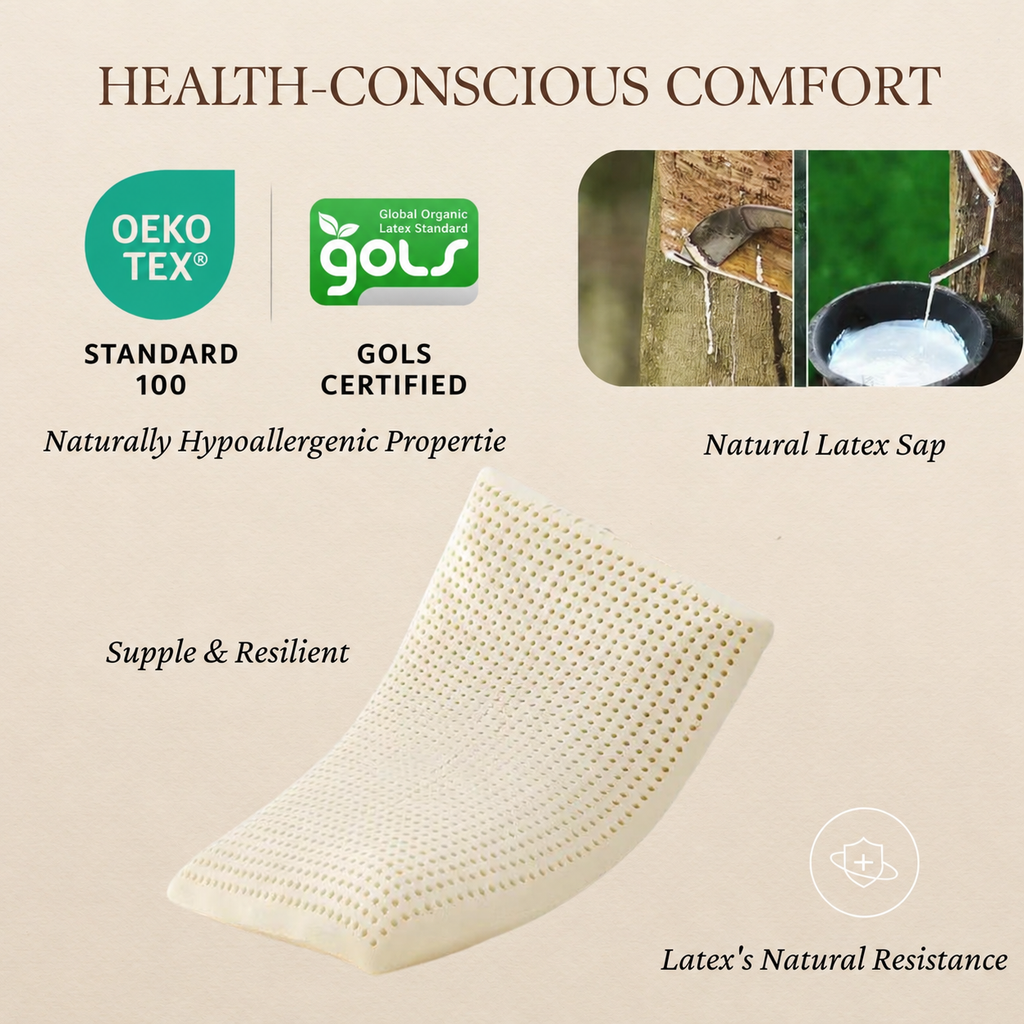 WILNARA 100% Natural Talalay Latex Pillow